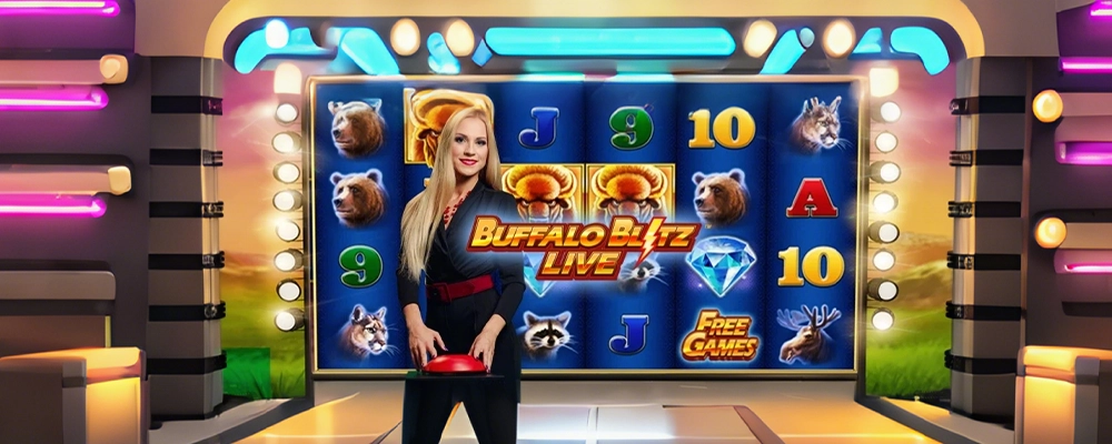 4win Caça-níqueis Buffalo Blitz ao Vivo